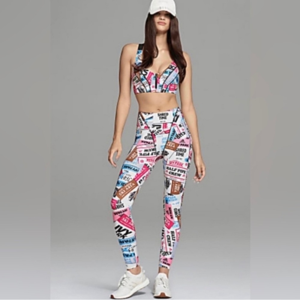Adidas x Ivy Park Icy Park Sports Bra and Leggings Set